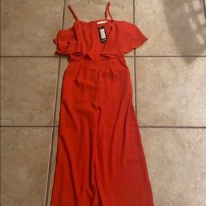 Nasty Gal Pants & Jumpsuits - NEVER WORN Red jumpsuit Nasty Gal Pants & Jumpsuits - NEVER WORN Red jumpsuit